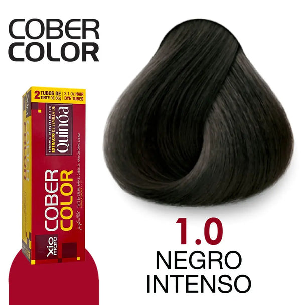 cober color XIOMARA gama colores con extracto de quinoa 2 tubos de tinte de 60gr