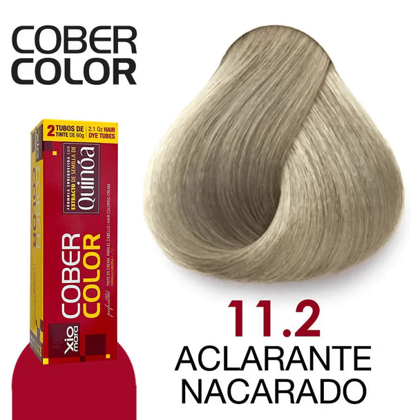 cober color XIOMARA gama colores con extracto de quinoa 2 tubos de tinte de 60gr