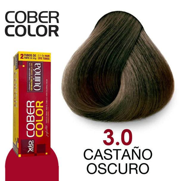 cober color XIOMARA gama colores con extracto de quinoa 2 tubos de tinte de 60gr