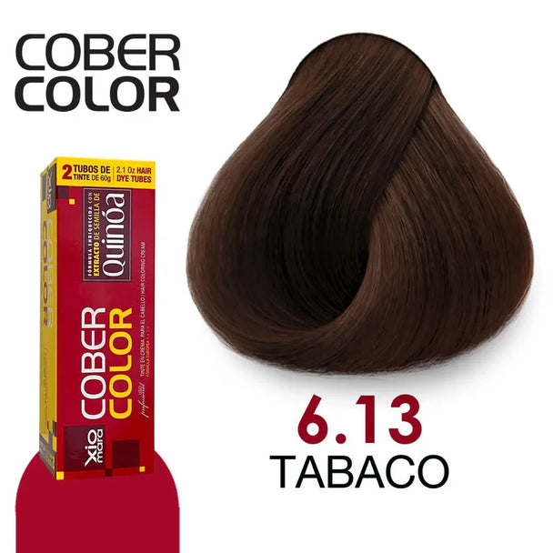 cober color XIOMARA gama colores con extracto de quinoa 2 tubos de tinte de 60gr