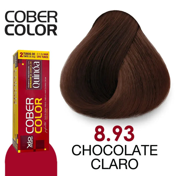 cober color XIOMARA gama colores con extracto de quinoa 2 tubos de tinte de 60gr