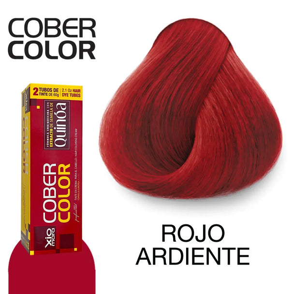 cober color XIOMARA gama colores con extracto de quinoa 2 tubos de tinte de 60gr
