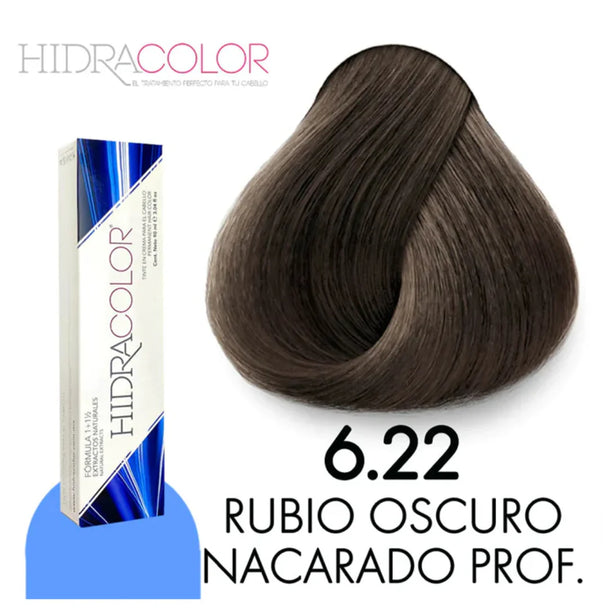 TINTE EN CREMA PARA EL CABELLO HIDRACOLOR FORMULA 1+1/2 CON PROTEINAS Y EXTRACTOS NATURALES GAMA DE COLORES 90 ML