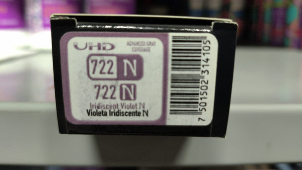 tinte permanente en crema UHD CP con extracto de romero y te verde máxima cobertura de canas 90 gr