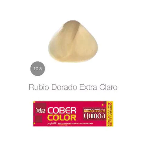 cober color XIOMARA gama colores con extracto de quinoa 2 tubos de tinte de 60gr