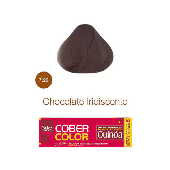 cober color XIOMARA gama colores con extracto de quinoa 2 tubos de tinte de 60gr