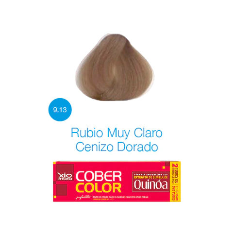 cober color XIOMARA gama colores con extracto de quinoa 2 tubos de tinte de 60gr
