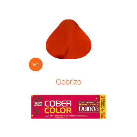 cober color XIOMARA gama colores con extracto de quinoa 2 tubos de tinte de 60gr