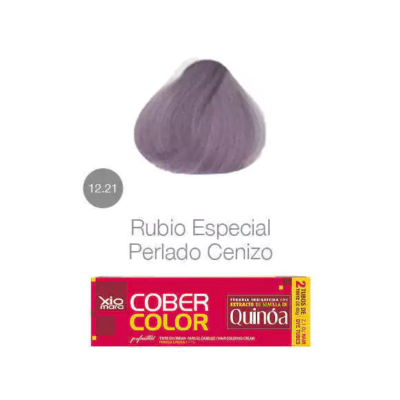 cober color XIOMARA gama colores con extracto de quinoa 2 tubos de tinte de 60gr