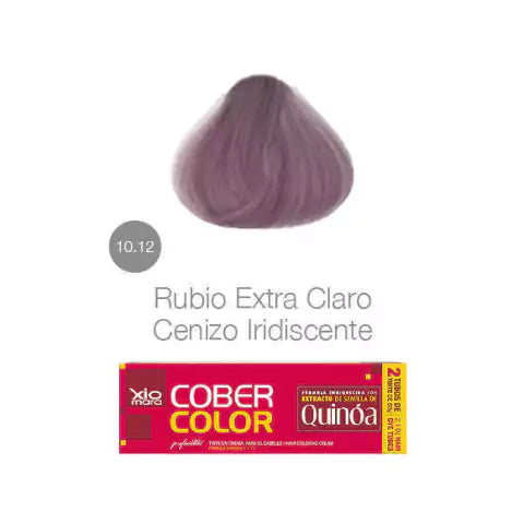 cober color XIOMARA gama colores con extracto de quinoa 2 tubos de tinte de 60gr