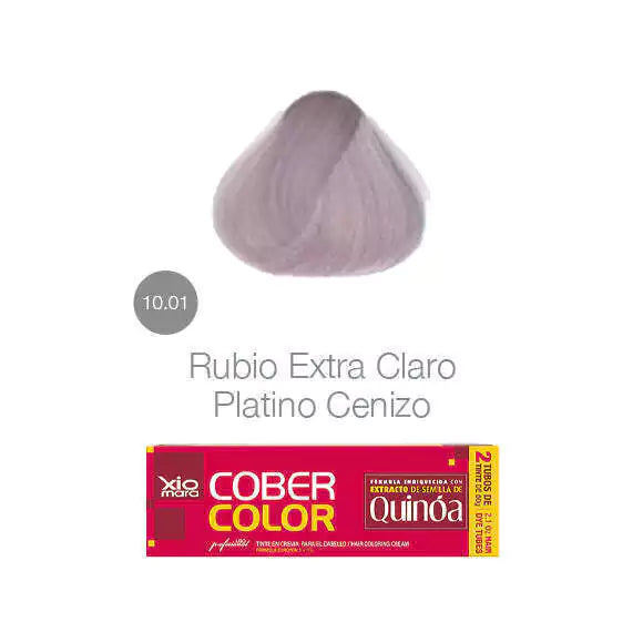 cober color XIOMARA gama colores con extracto de quinoa 2 tubos de tinte de 60gr