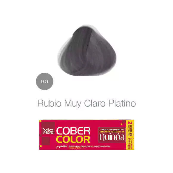 cober color XIOMARA gama colores con extracto de quinoa 2 tubos de tinte de 60gr